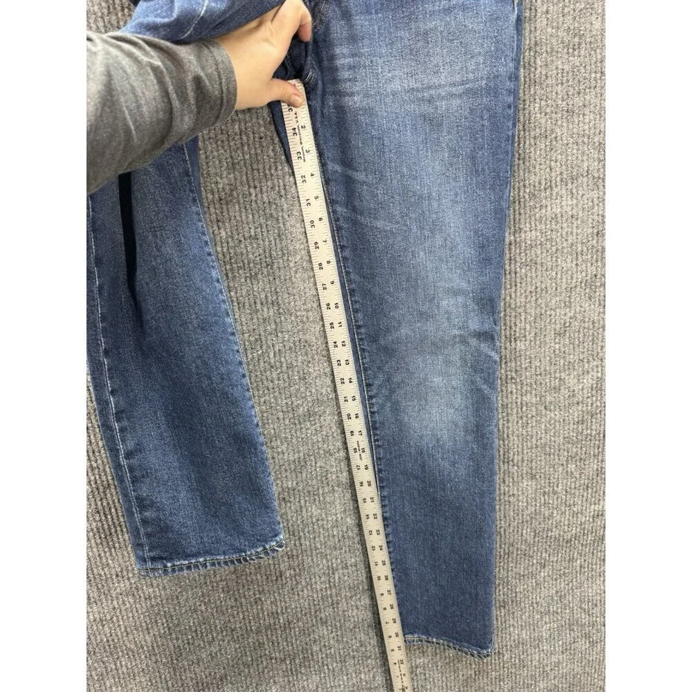 Levis 511 Slim Straight Leg Jeans Men’s 34x32 Blue Premium Denim Big E